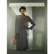 1980 Bonwit Teller Liz Claiborne Ad - Cardigan Jacket