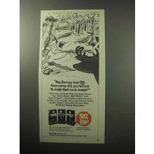 1987 Buck Stop Hunting Lures and Scents Ad - How Far?