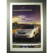 2003 Toyota Camry Car Ad - Change Back from $20,000