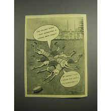 1948 Schweppes Drinks Ad - You fellows heard that Schweppes is coming back soon?