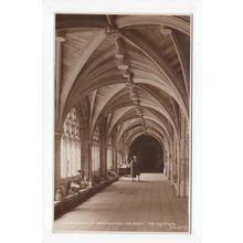 The Cloisters St Bartholomew the Great London Postcard Judges L506