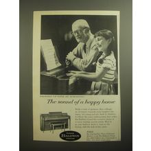 1963 Baldwin Acrosonic Piano Ad - The sound of a happy home