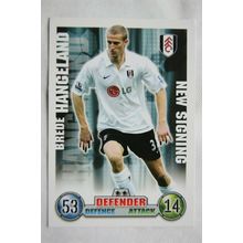 2007/08 Topps Match Attax Trading Card - Brede Hangeland, Fulham FC