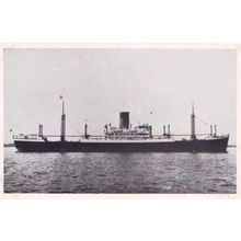 MV Denbighshire Glen Line Ship Plain Back Postcard Photocard