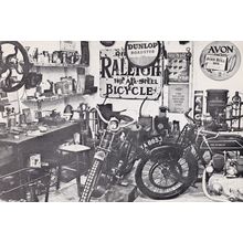 Motorbike Bike Workshop Raleigh Dunlop RPC Postcard