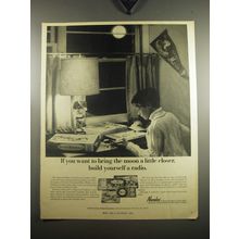 1969 Norelco Electronic Educational Kits Ad - If you want to bring the moon