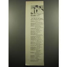1955 Excello Batiste Shirts Ad - Excello Shirts can be found at these stores