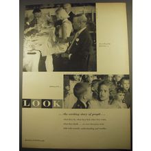 1956 Look Magazine Ad - An ex-King has memories