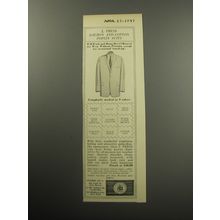1957 J. Press Fashion Ad - J. Press Dacron and Cotton Poplin Suits