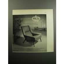 1957 Dux Lounge Chair by Folke Ohlsson Advertisement - Scandinavian Classics