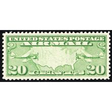 C9, Mint Superb NH 20¢ Post Office Fresh Stamp ** Stuart Katz