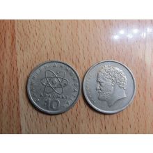 Greece 1978 10 Drachma Coin