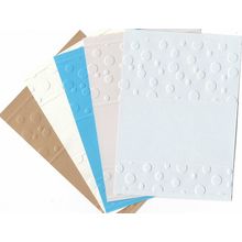 A6 Embossed Card. 10 Sheets. Bubbles. Cardmaking Scrapbooking Crafts Toppers