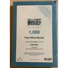 Post Office Murals Full Sealed Pad of 100 Sheets (1000 Stamps) Scott 5376a
