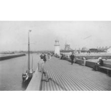 Littlehampton Harbour in 1903 Sailing History Sussex Photo Postcard