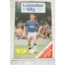 1989 programme Leicester City v. Walsall, Division 2
