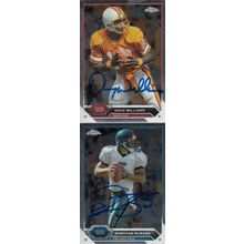 DOUG WILLIAMS & DONOVAN McNABB AUTO 2024 BUCCANEERS & EAGLES HOF SB CHAMPIONS