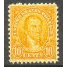 642 10c James Monroe Just Clears MNH Q1925