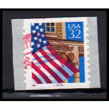 Used 2915A 32c U.S. Flag Over Porch Fine CNS 87898 10x10 PA3463
