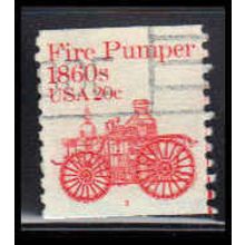 Used 1908 20c Fire Pumper Very Fine CNS 3 PA5736