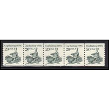 2463 20c Railroad Cog Very Fine MNH PNC 1/5 PA2920