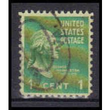 Used 804 1c George Washington Very Fine KA5520