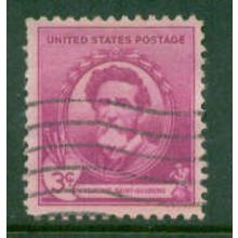 Used 886 3c Augustus Saint-Gaudens Fine NA1584