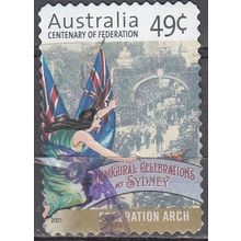 Australia 2001 Michel 2009BA O Cote (2005) 0.70 € 100 Ans Commonwealth Australie