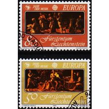 Liechtenstein. 1985 Set(2) S.G.861/862 Used