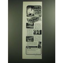1950 El Paso Texas Ad - Most Winter Sun