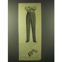 1955 Drescott Clothes of Dudley Ad - The average man is a myth