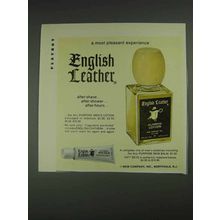 1967 English Leather All-Purpose Lotion Ad - Pleasant