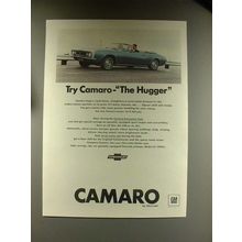 1967 Chevy Camaro Convertible Car Ad - The Hugger