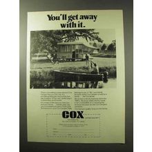 1977 Cox Camper Ad - You'll Get Away With It