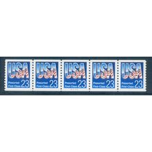 2606 23c U.S. Flag Fine MNH PNC A1111/5 V0791