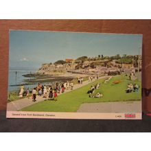 VIEW FROM BANDSTAND, CLEVEDON, SOMERSET unused postcard by E T W Dennis =