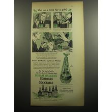 1951 Hiram Walker's Cordials Ad - Out on a limb for a gift?