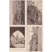 Echternach Geievsley Panomara Marche 4x Old Luxembourg Postcard s