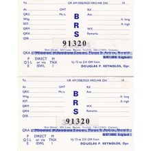 Bacton Norwich 2x Amateur Radio Norfolk 1970s QSL Card s