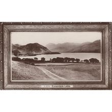 Emmerdale Lake Real Photo Old Cumbria Postcard