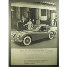 1956 Jaguar XK-140 Hardtop Coupe Advertisement