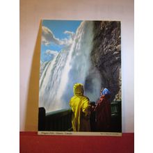 NIAGARA FALLS, TABLE ROCK LOOKOUT, CANADA used postcard by John Hinde 1976 pm =