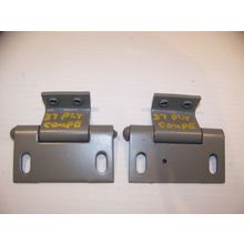 1937 PLYMOUTH COUPE WINDSHIELD HINGES OEM PAIR
