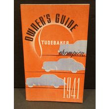 1941 Studebaker Champion Owners Guide Manual 1974 Seebach Reprint