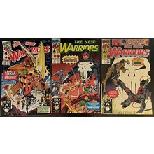 The New Warriors #7, 9, 16 Lot 1991 Marvel Comics Zayix Comics