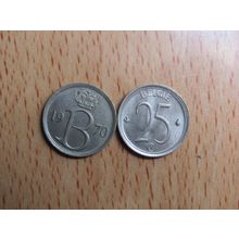 Belgium 1970 25 Centime Belgie (Dutch - Flemish Text) Coin