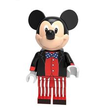 Mickey Mouse USA Stars & Stripes Minifigure building blocks