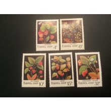 ICOLLECTZONE Russia 5023-27 flowers VF NH