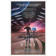 Dune (1984)_2 Movie Film Poster Canvas iconic design