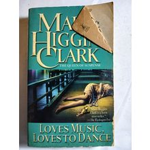 Mary Higgins Clark Paperback Loves Music Loves To Dance good